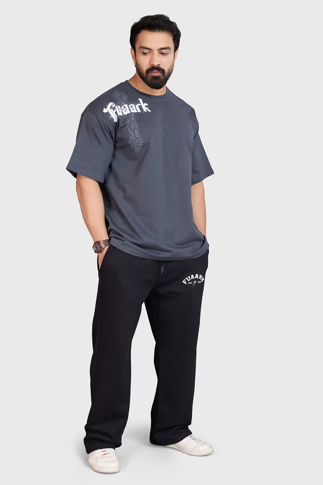 Eagle Oversized T-shirt Dark Grey