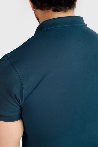 Aura Polo T-shirt Teal