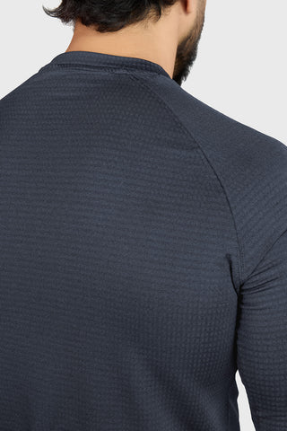 Midnight Fullsleeves T-shirt Dark Grey