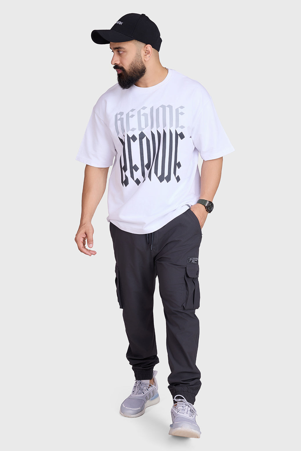 Script Cargo Joggers Dark Grey