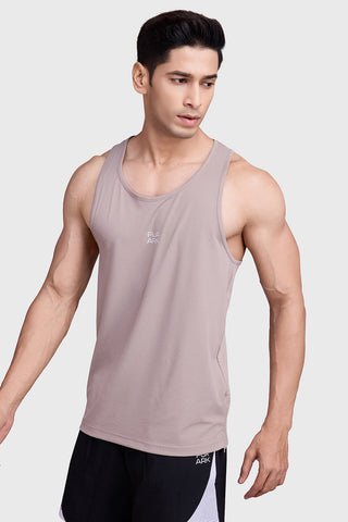 Sprint Running Tank Beige