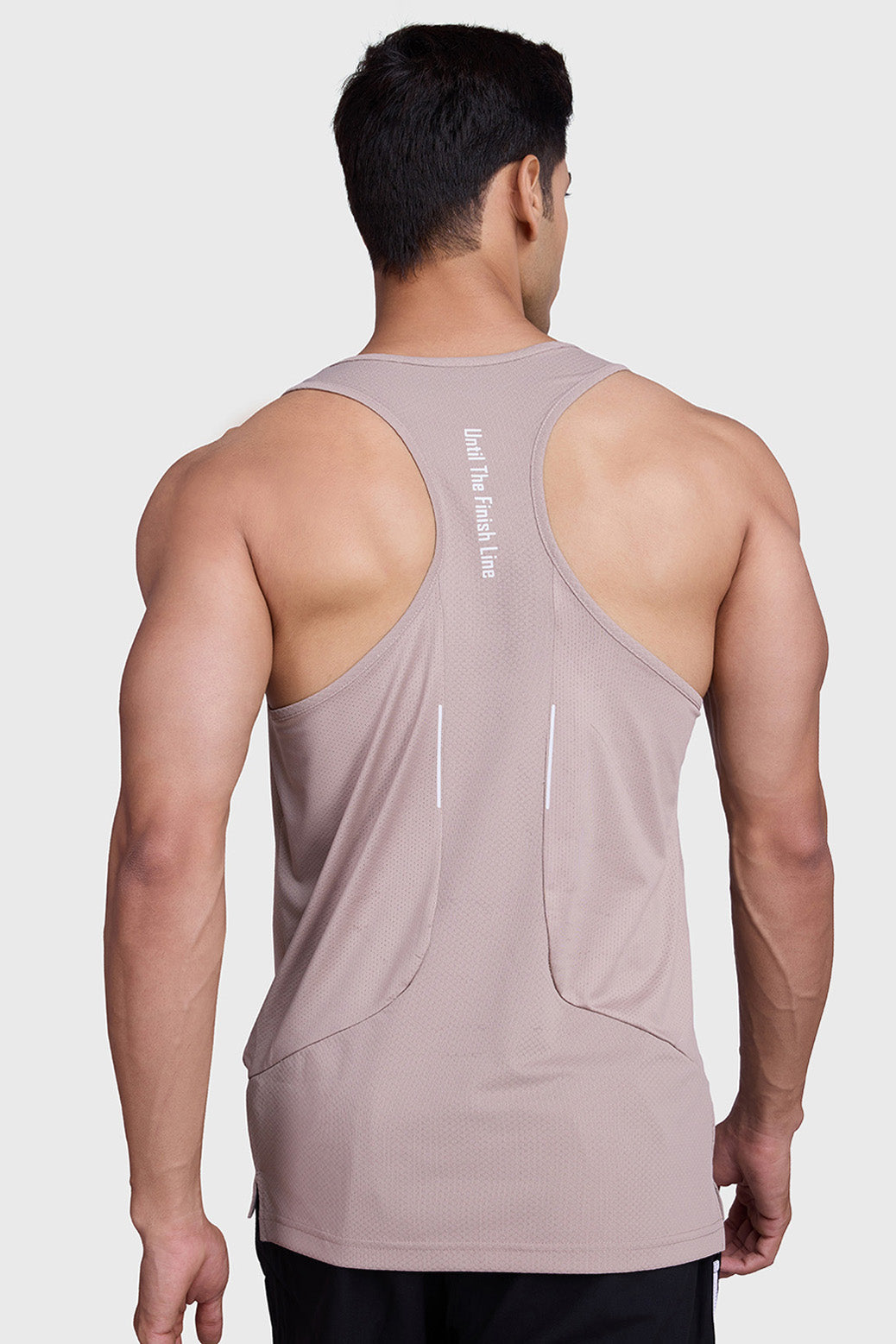 Sprint Running Tank Beige