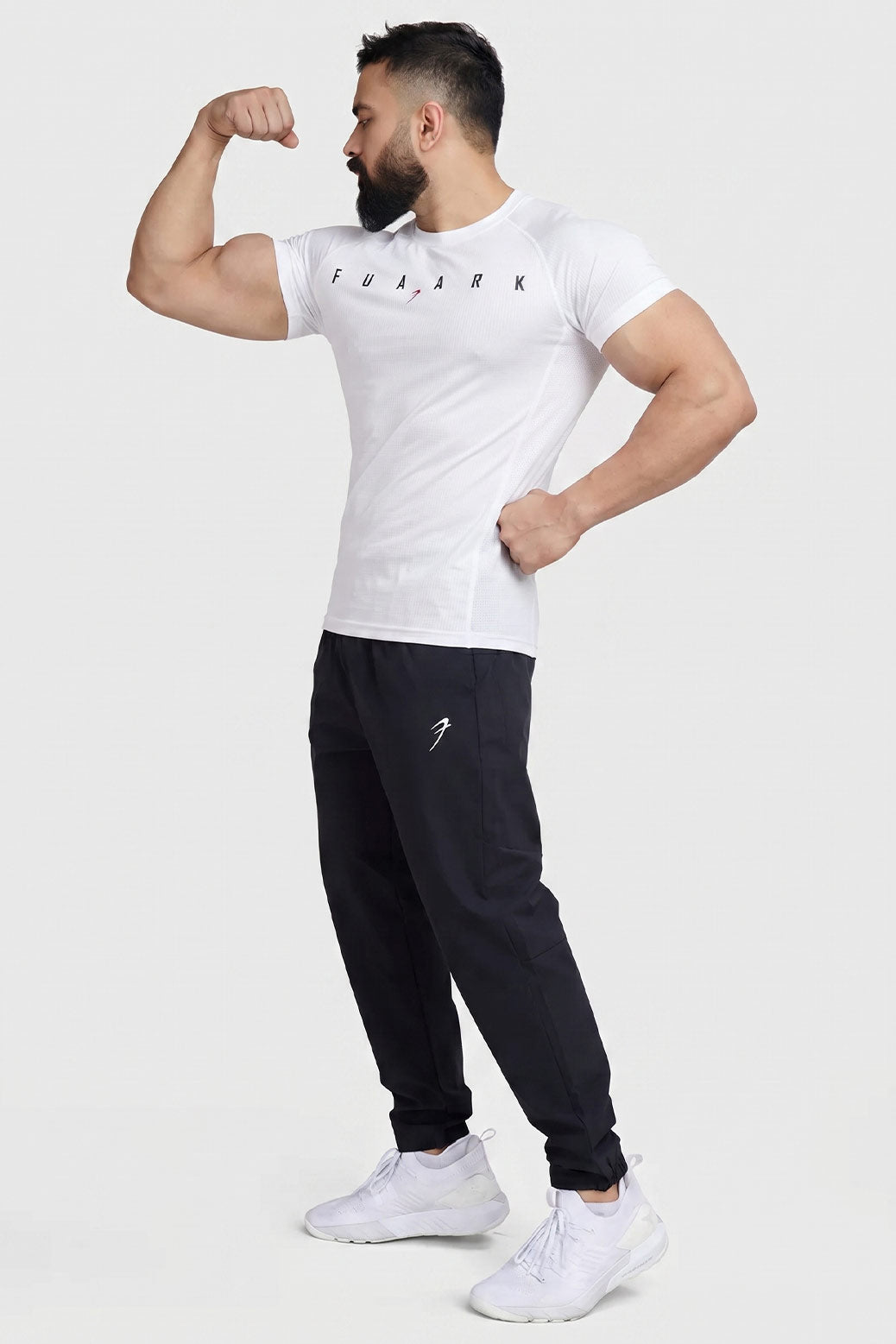 Checks T-shirt White