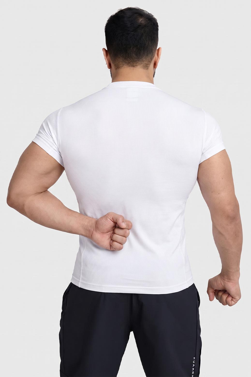 Checks T-shirt White