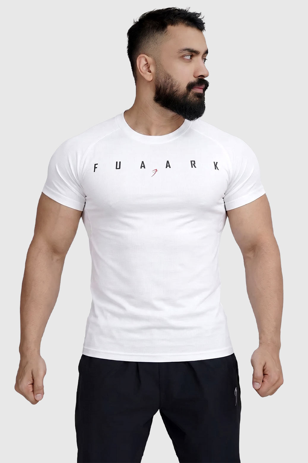 Checks T-shirt White