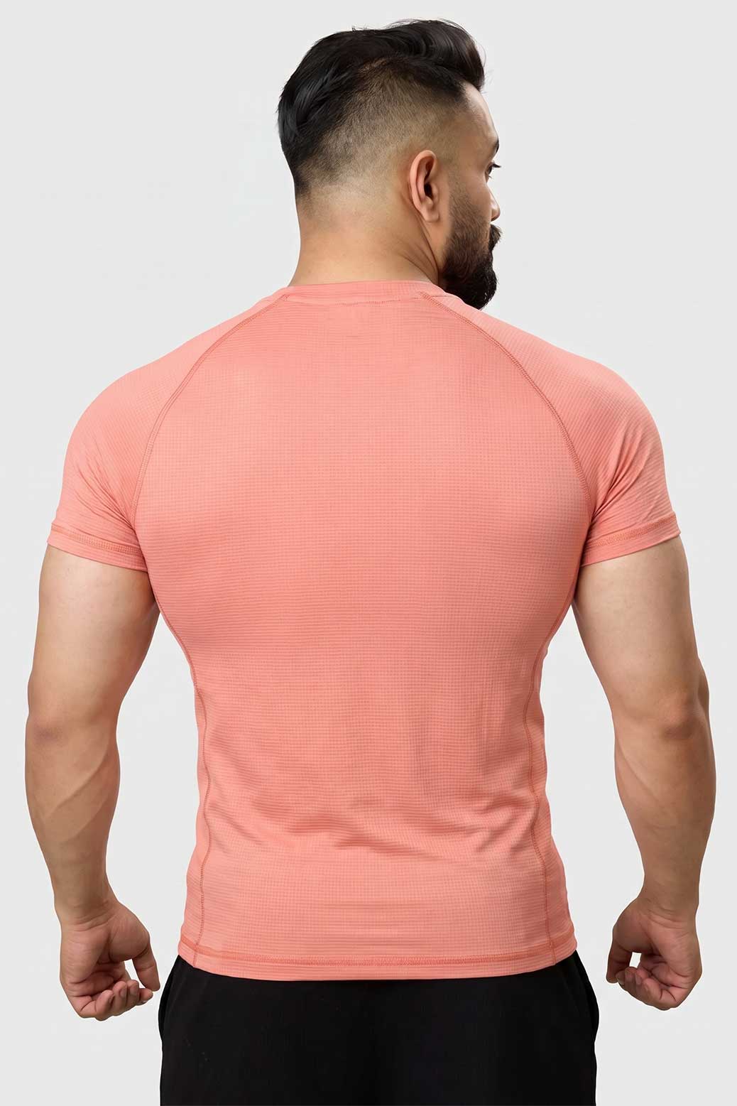 Checks T-shirt Pink