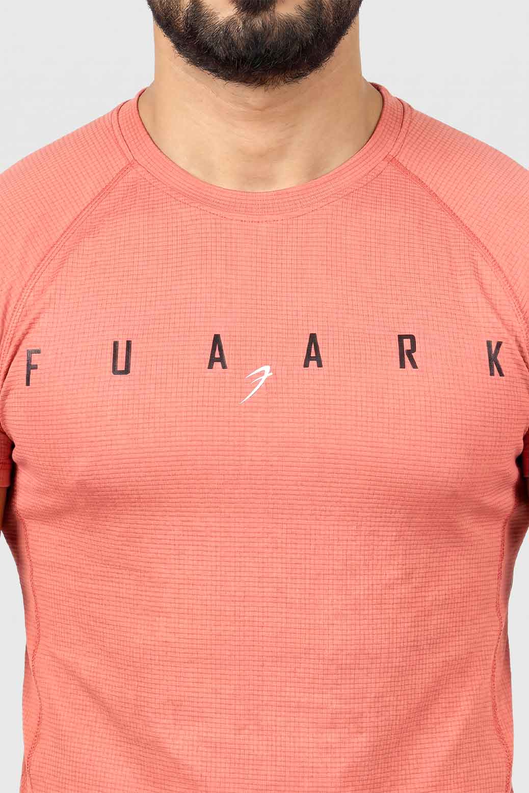 Checks T-shirt Pink