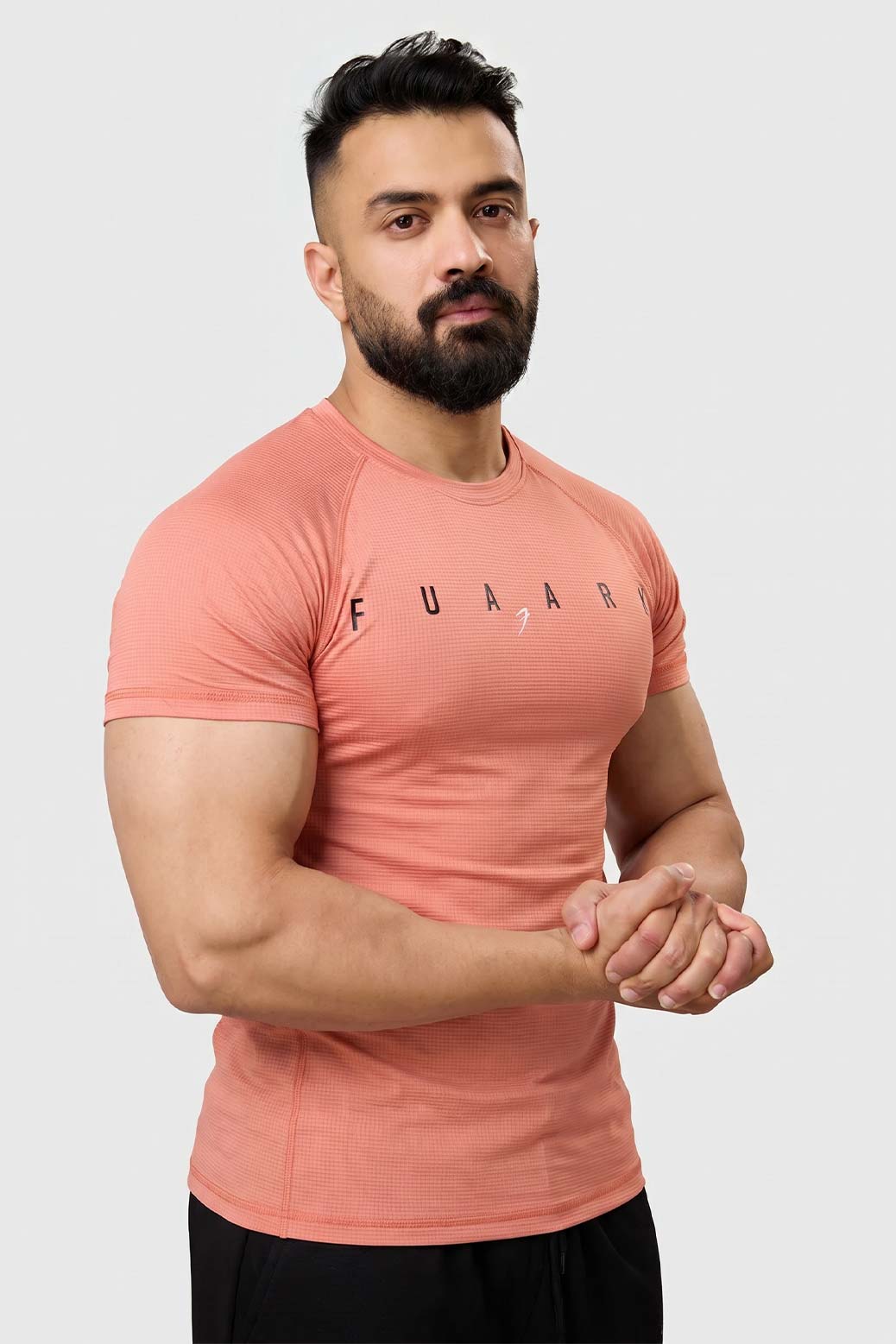 Checks T-shirt Pink
