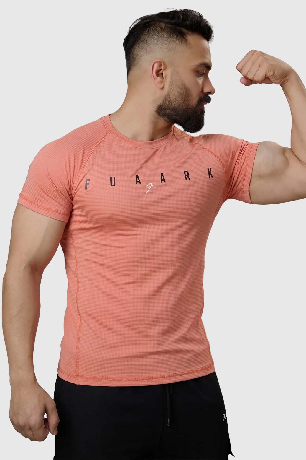 Checks T-shirt Pink