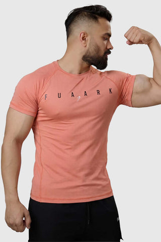 Checks T-shirt Pink