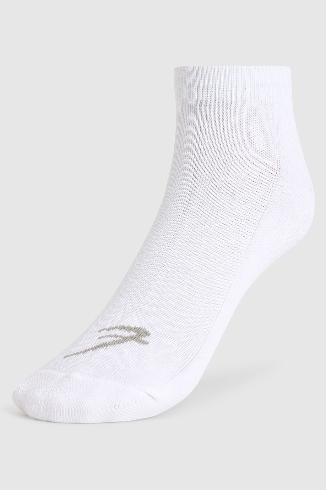 Classic Ankle Socks White/Grey