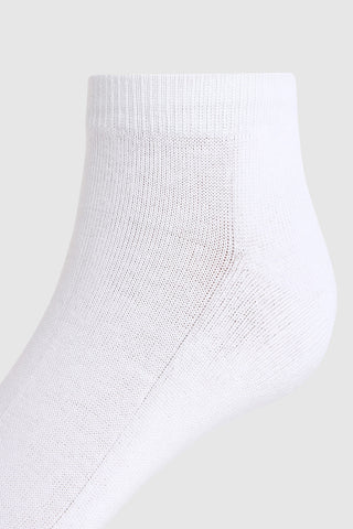 Classic Ankle Socks White/Grey