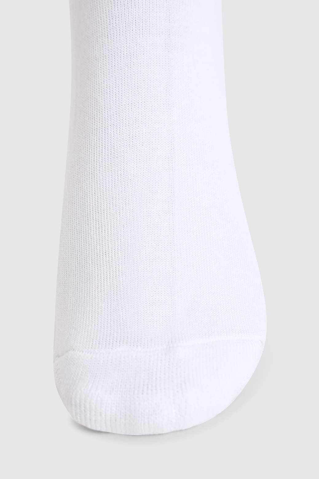 Classic Quarter Socks White/Grey