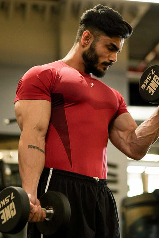 Command Seamless T-shirt Red