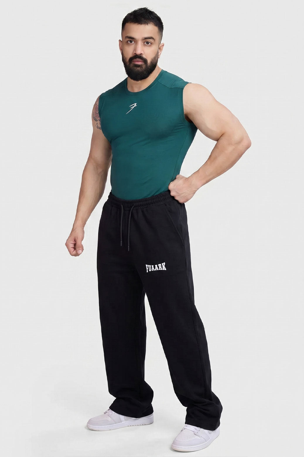 Compression Sleeveless Tank Emerald Green