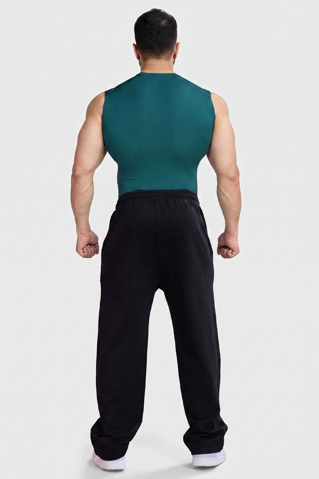 Compression Sleeveless Tank Emerald Green