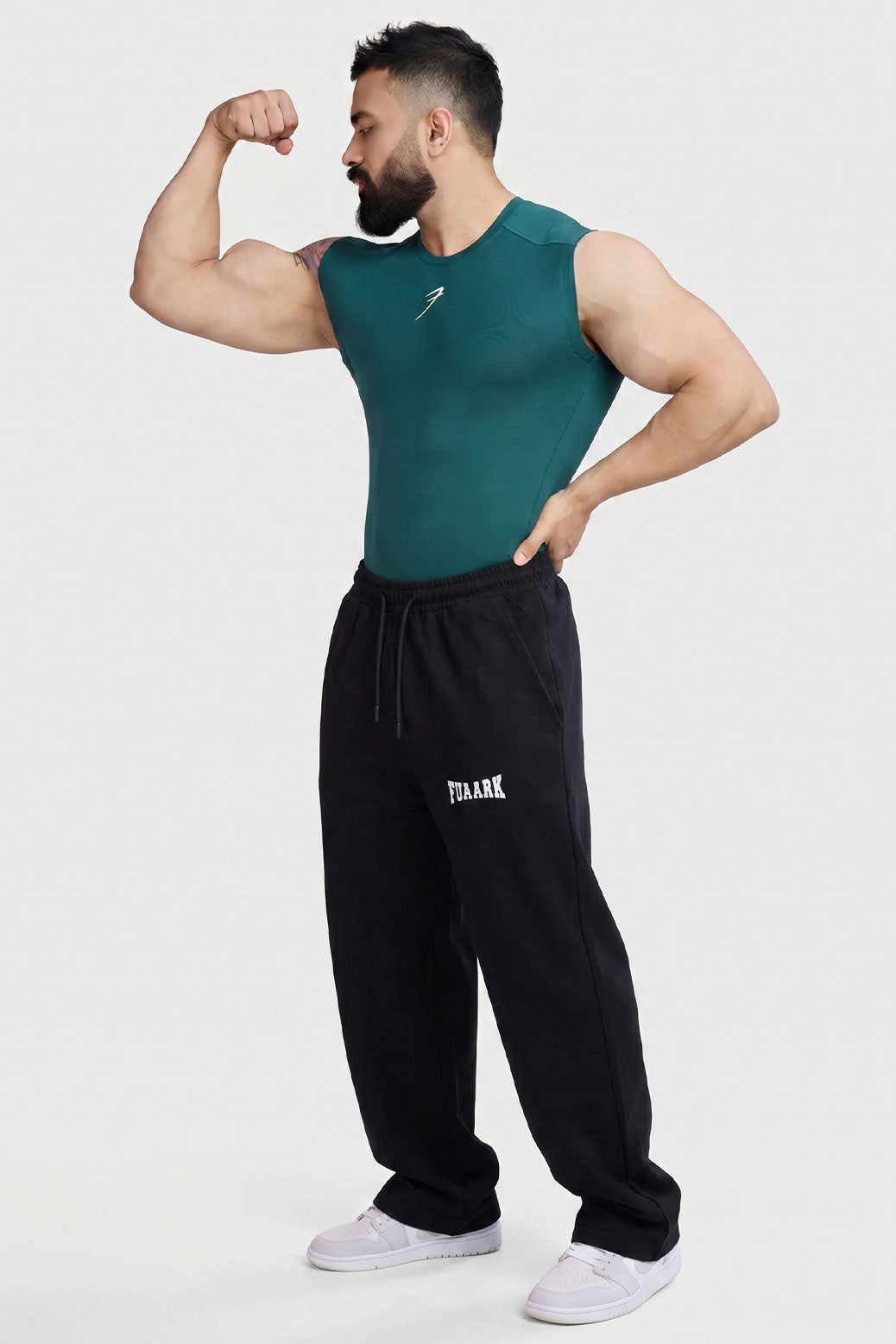 Compression Sleeveless Tank Emerald Green