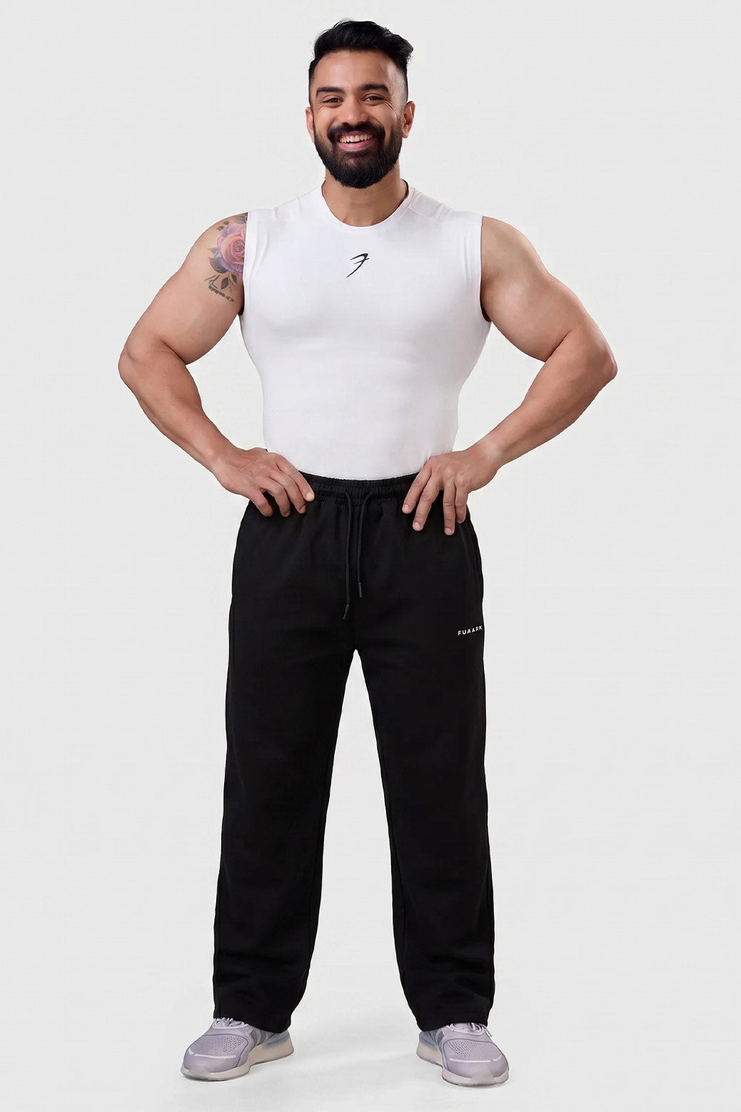 Compression Sleeveless Tank White