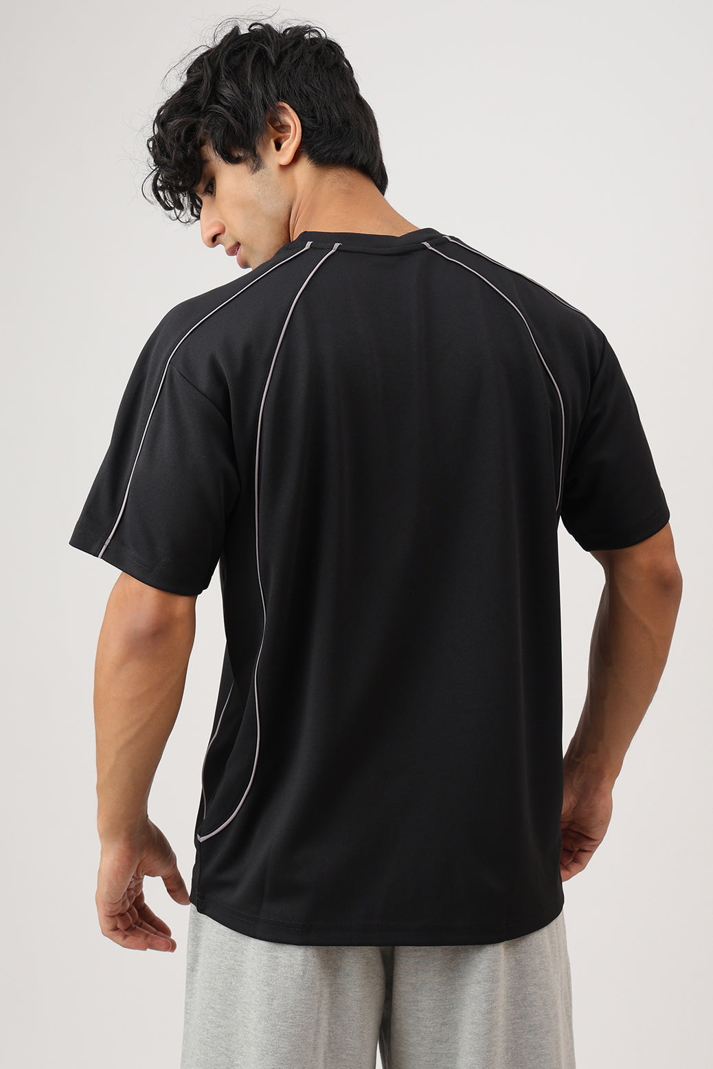 Contour Oversized T-shirt Black