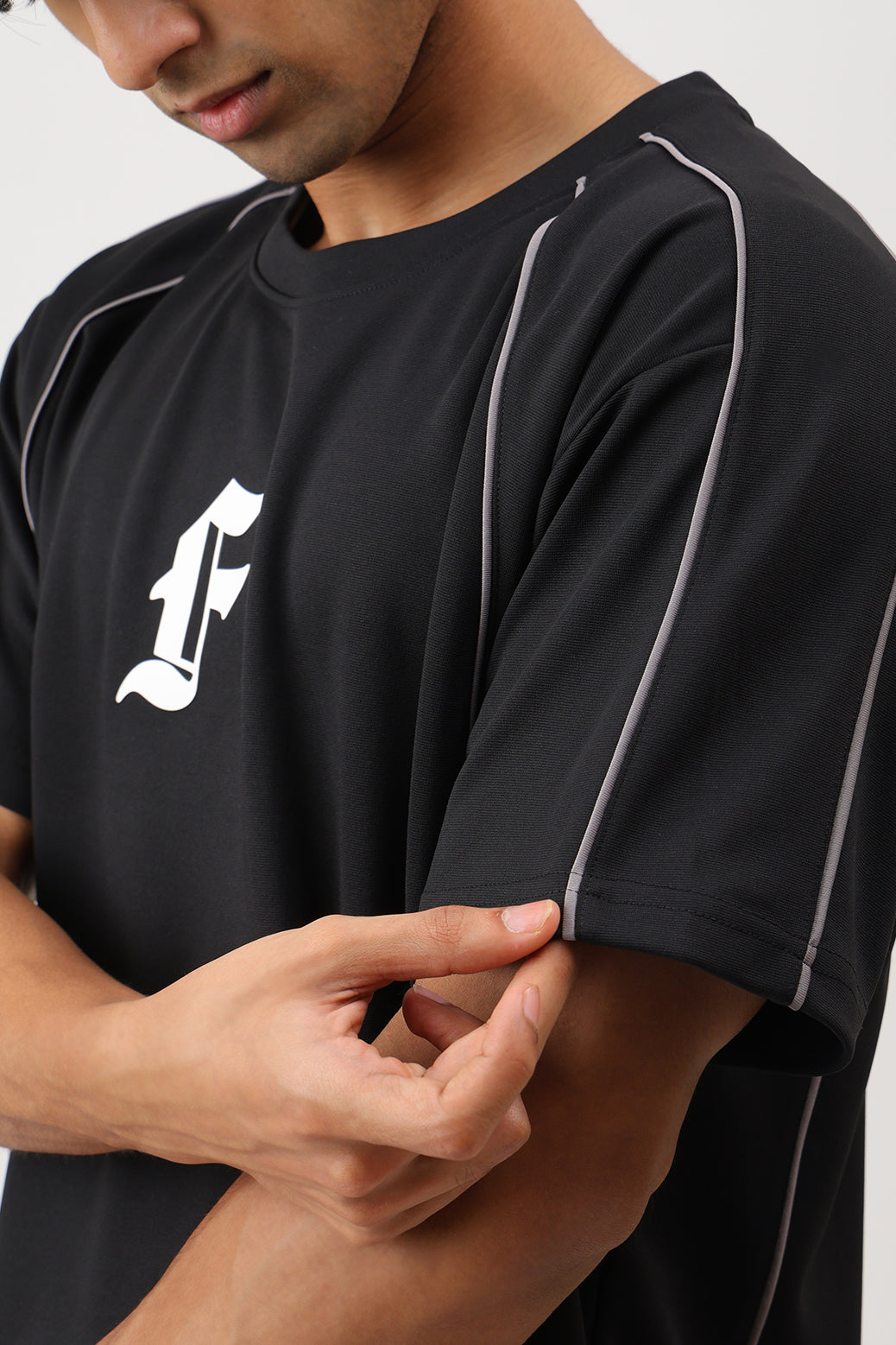 Contour Oversized T-shirt Black