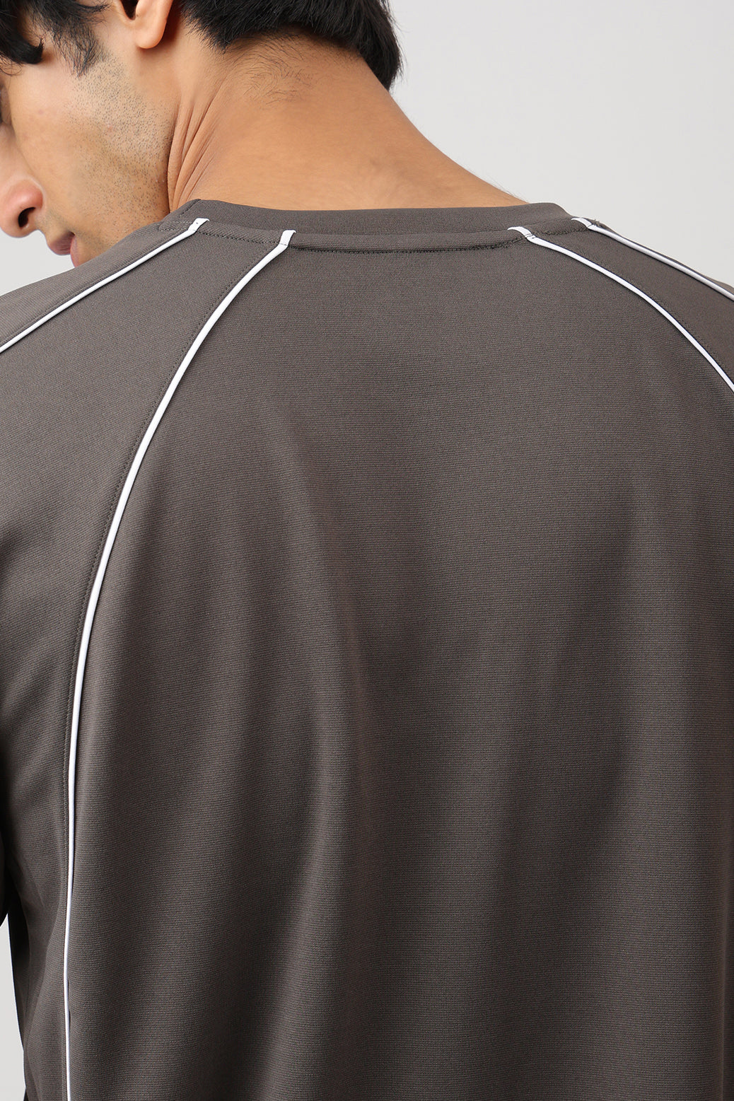 Contour Oversized T-shirt Dark Grey