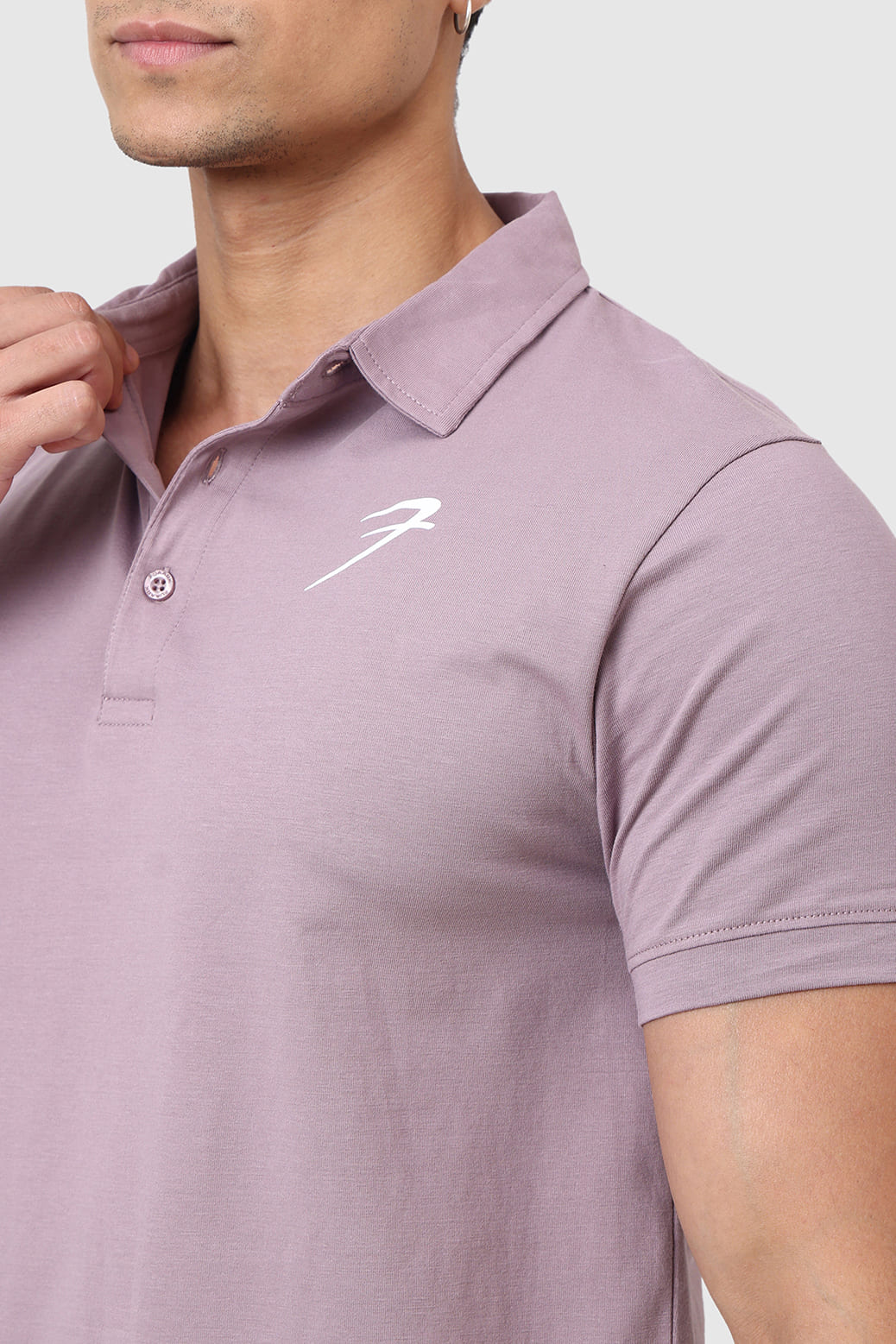 Polo T-shirt Mauve