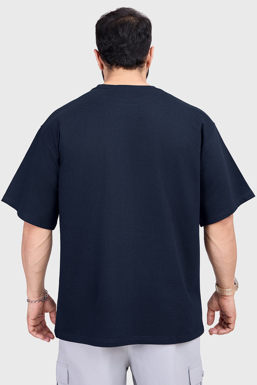 Edge Oversized Tshirt Navy