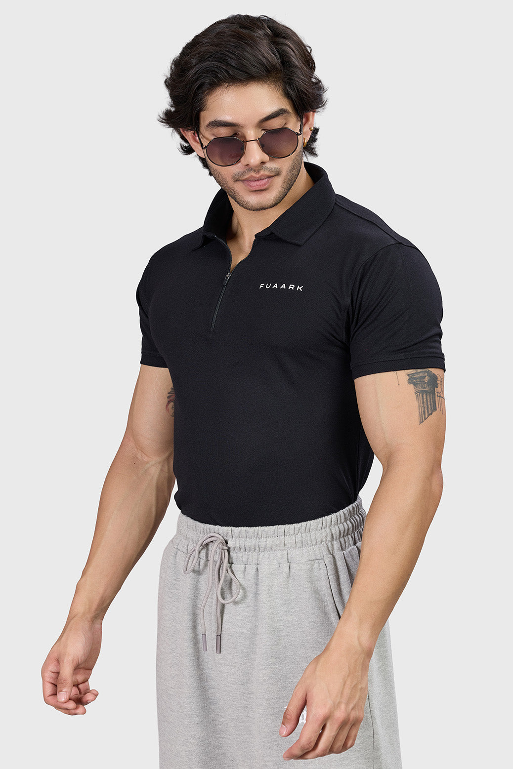Elevate Polo T-shirt Black