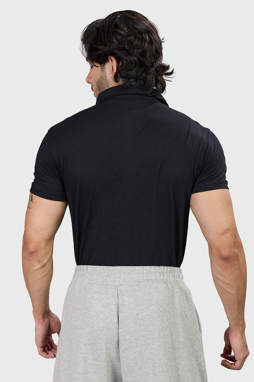 Elevate Polo T-shirt Black