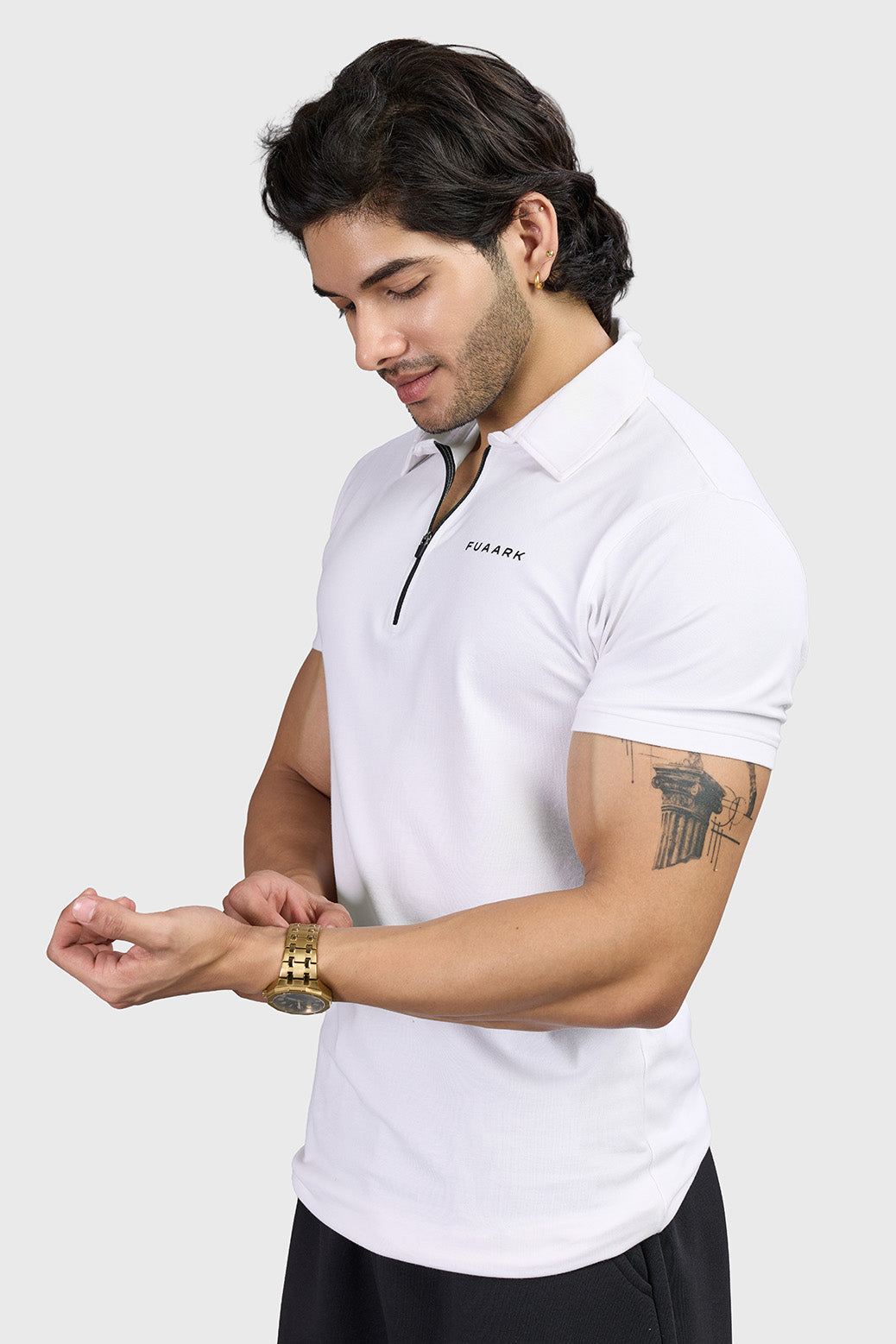 Elevate Polo T-shirt White