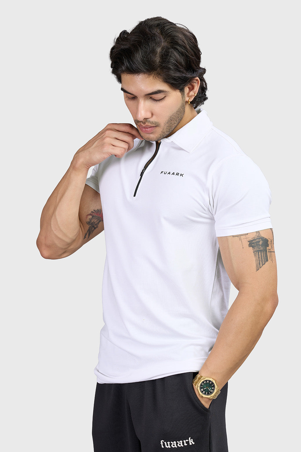 Elevate Polo T-shirt White
