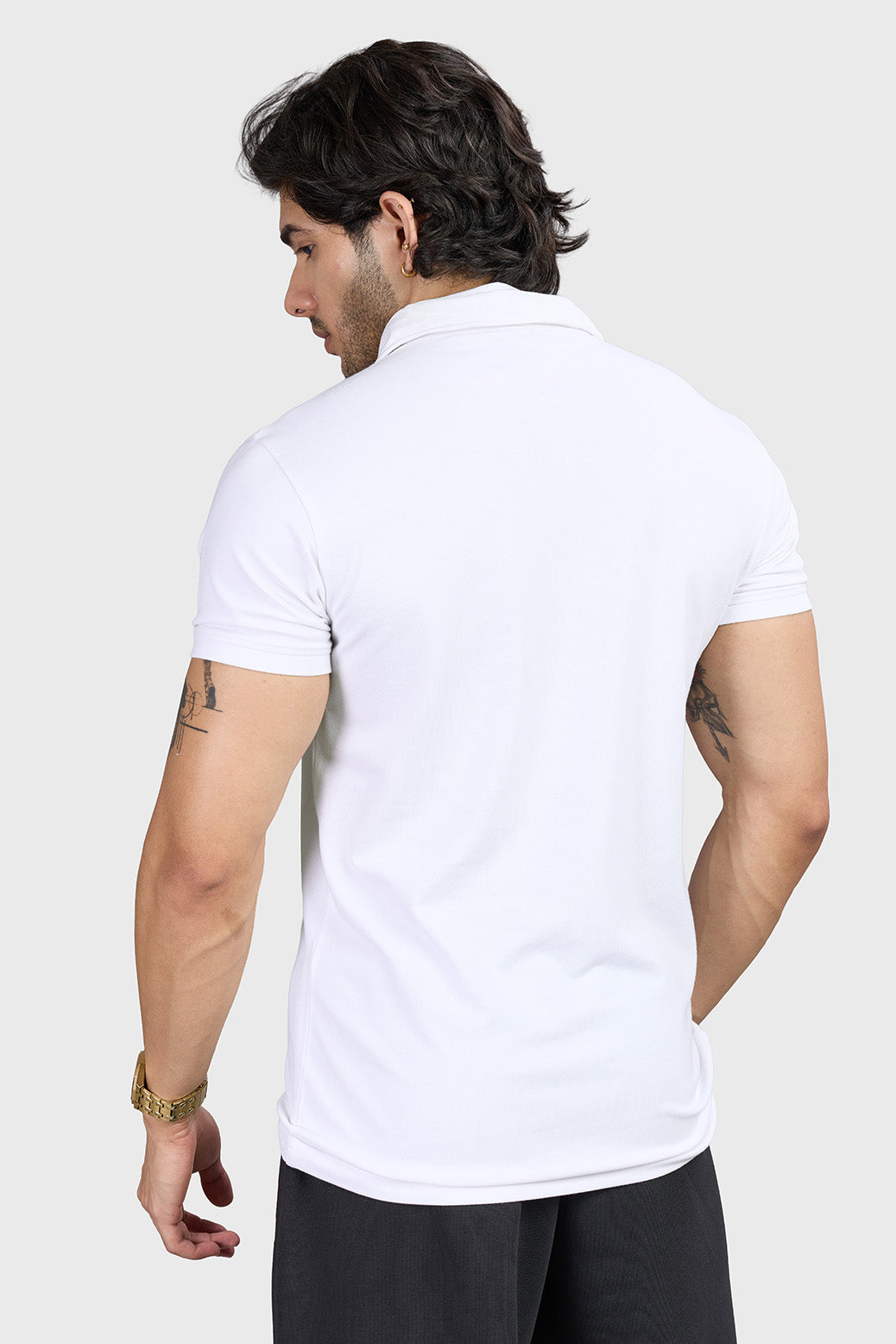 Elevate Polo T-shirt White