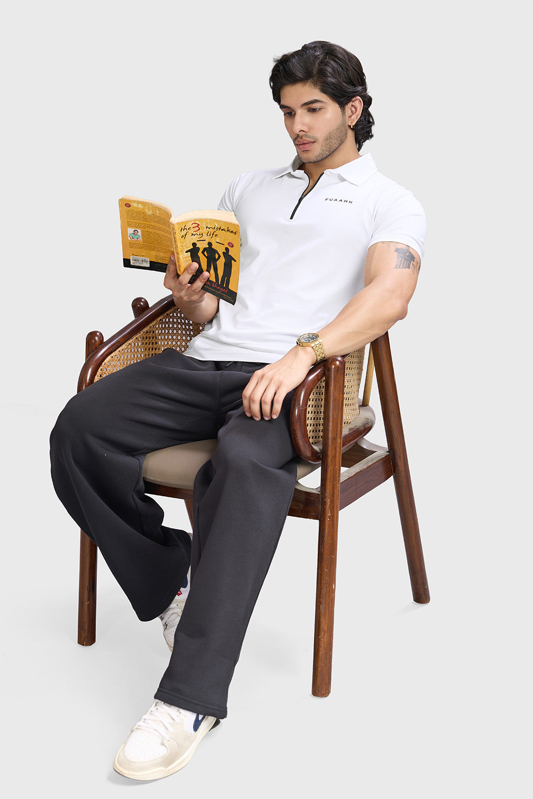 Elevate Polo T-shirt White