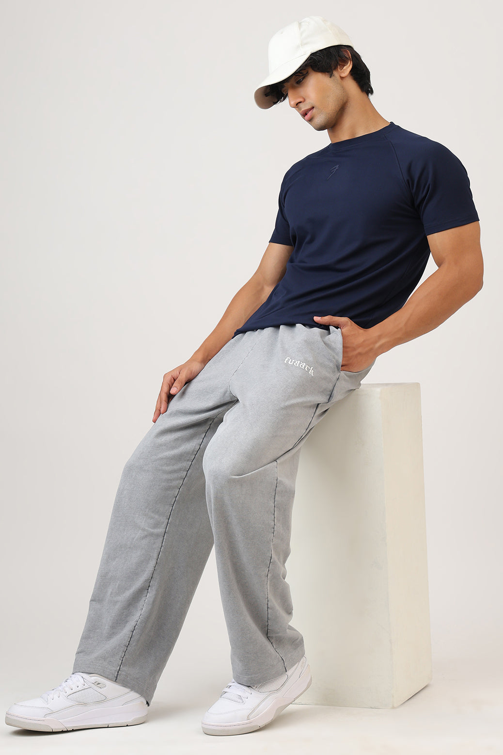 Essential Soft Slim T-shirt Navy