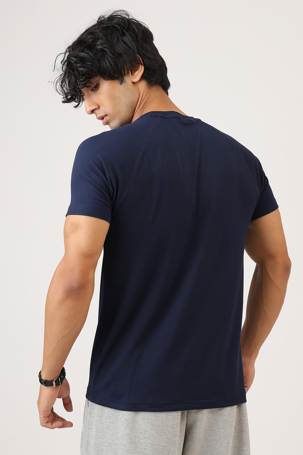Essential Soft Slim T-shirt Navy