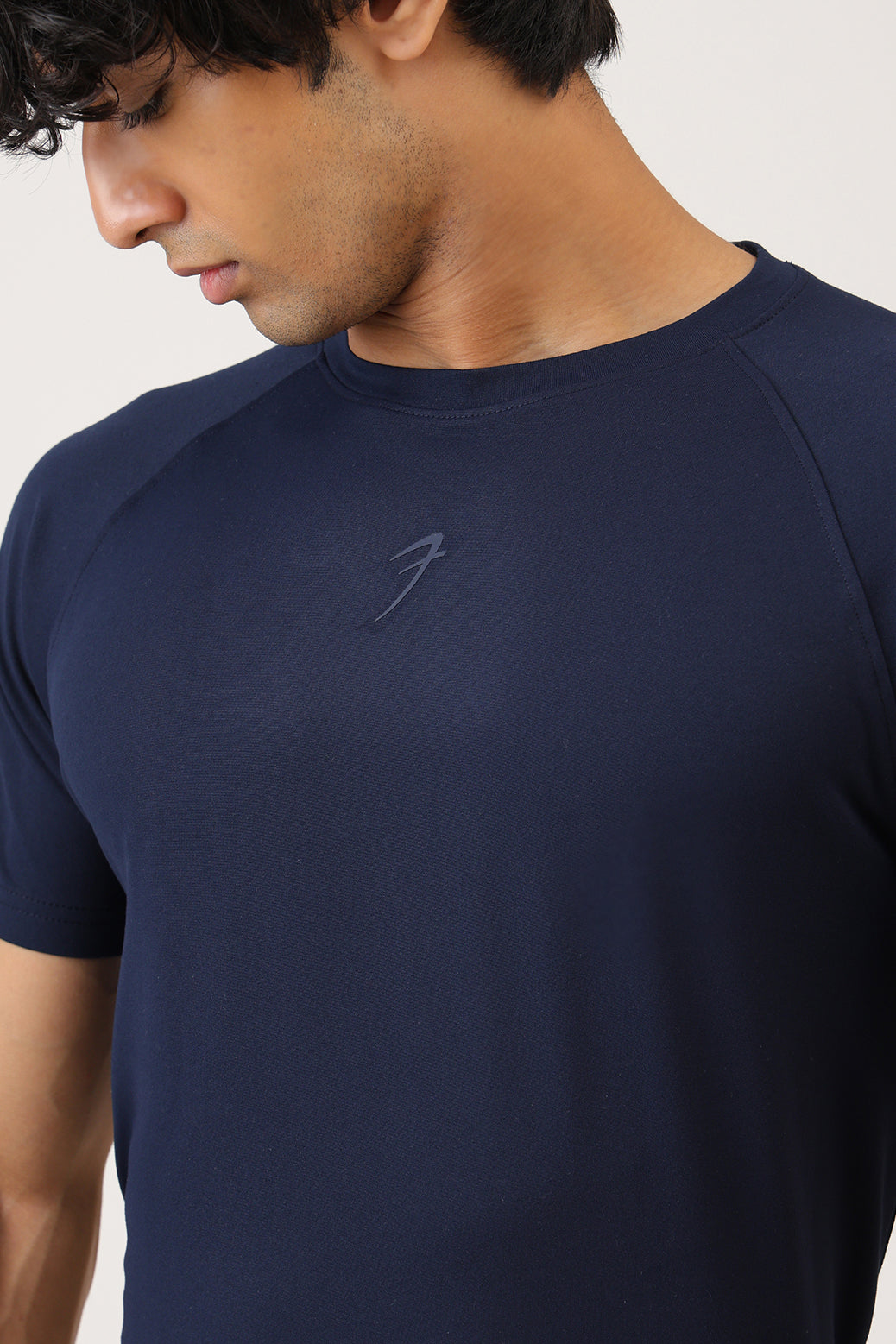 Essential Soft Slim T-shirt Navy