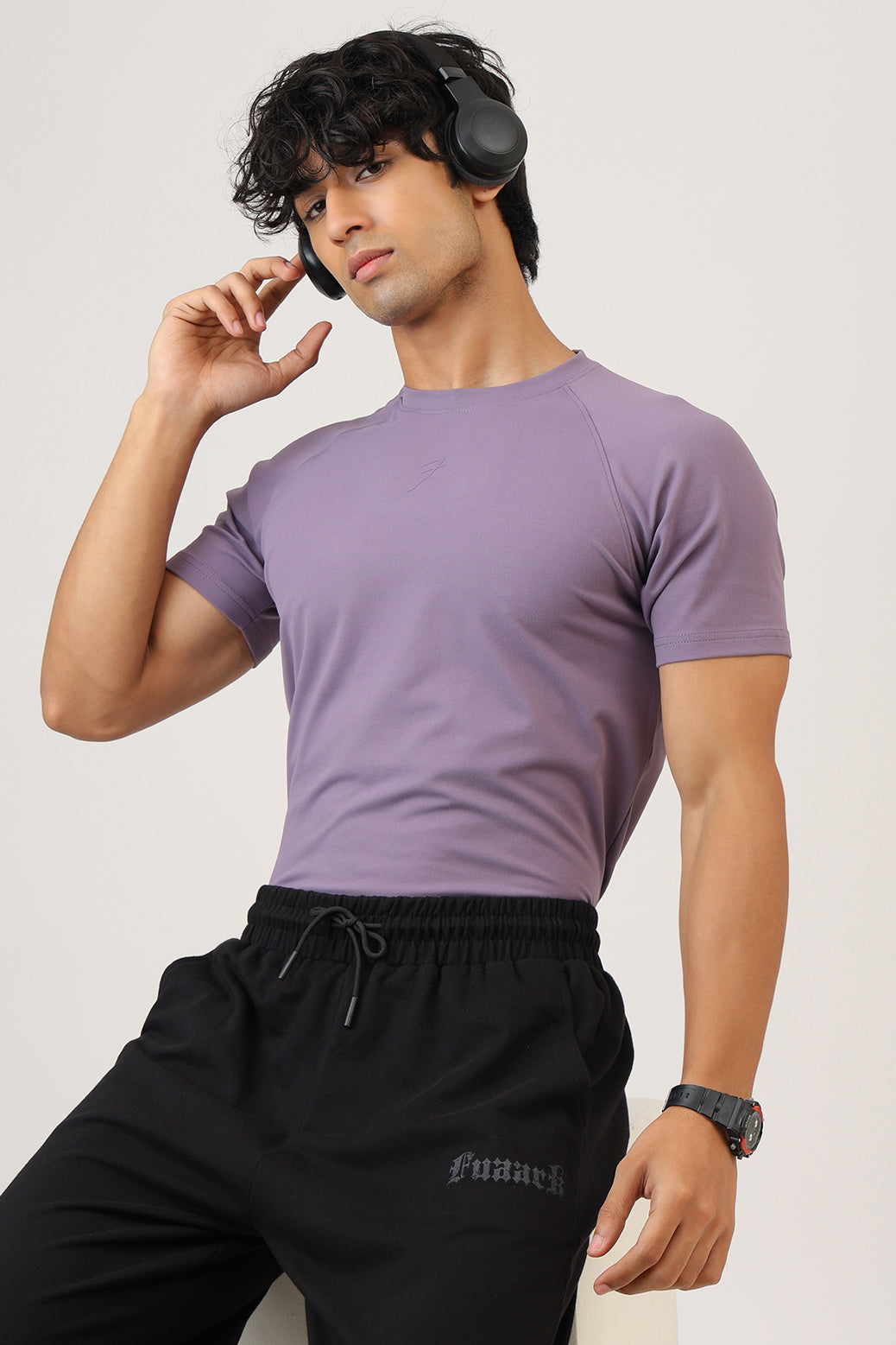 Essential Soft Slim T-shirt Purple