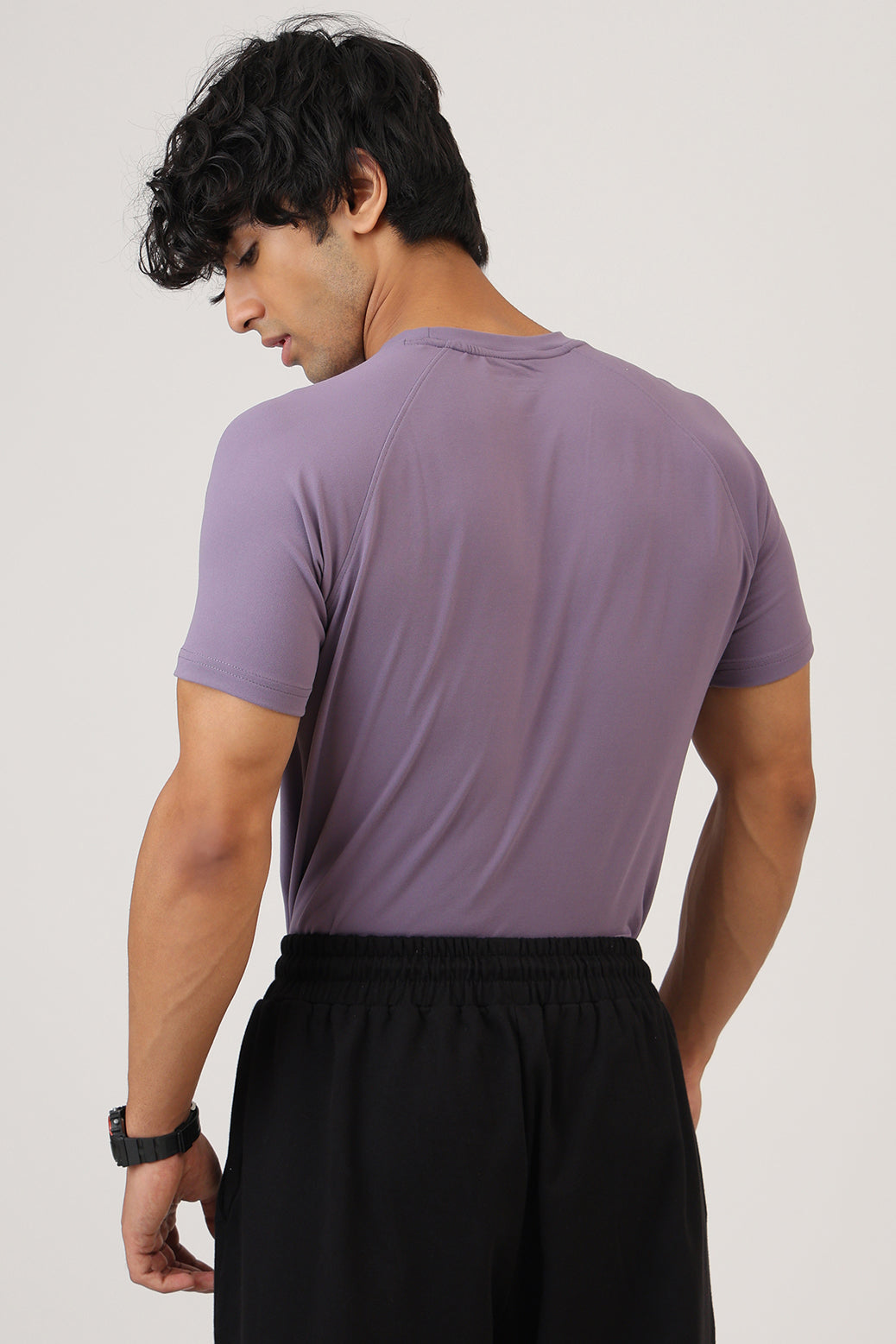 Essential Soft Slim T-shirt Purple