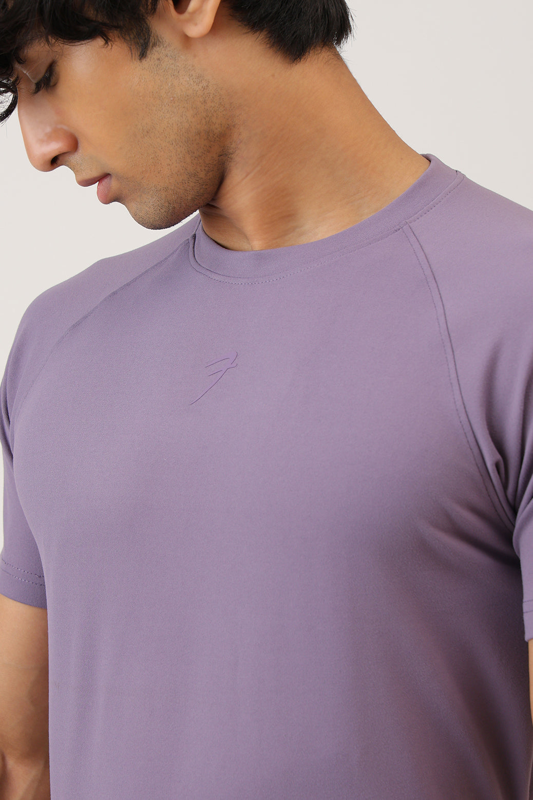 Essential Soft Slim T-shirt Purple