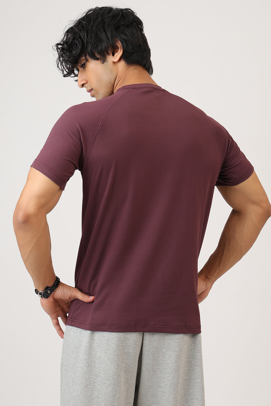 Essential Soft Slim T-shirt Wine