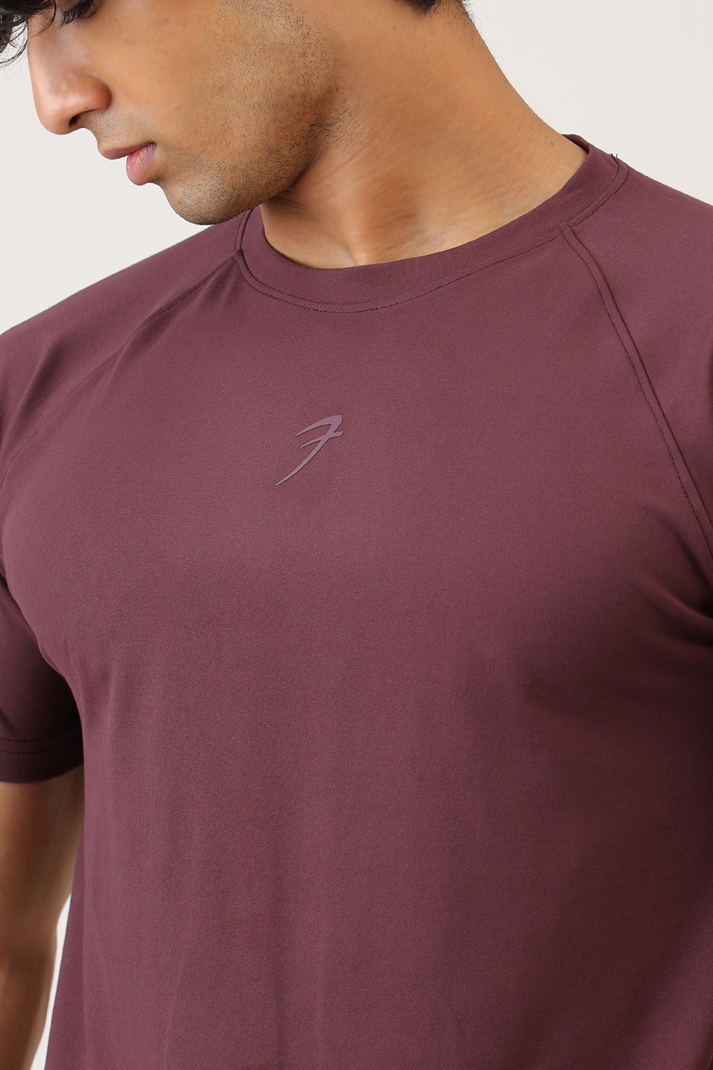Essential Soft Slim T-shirt Wine