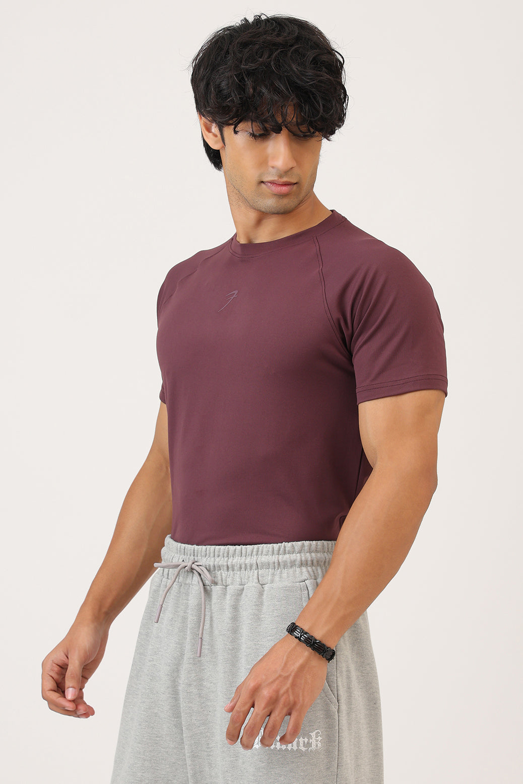 Essential Soft Slim T-shirt Wine
