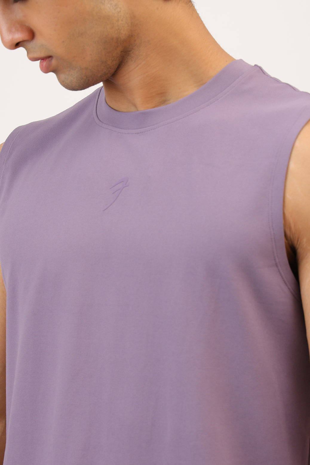 Essential Soft Muscle Tank Purple