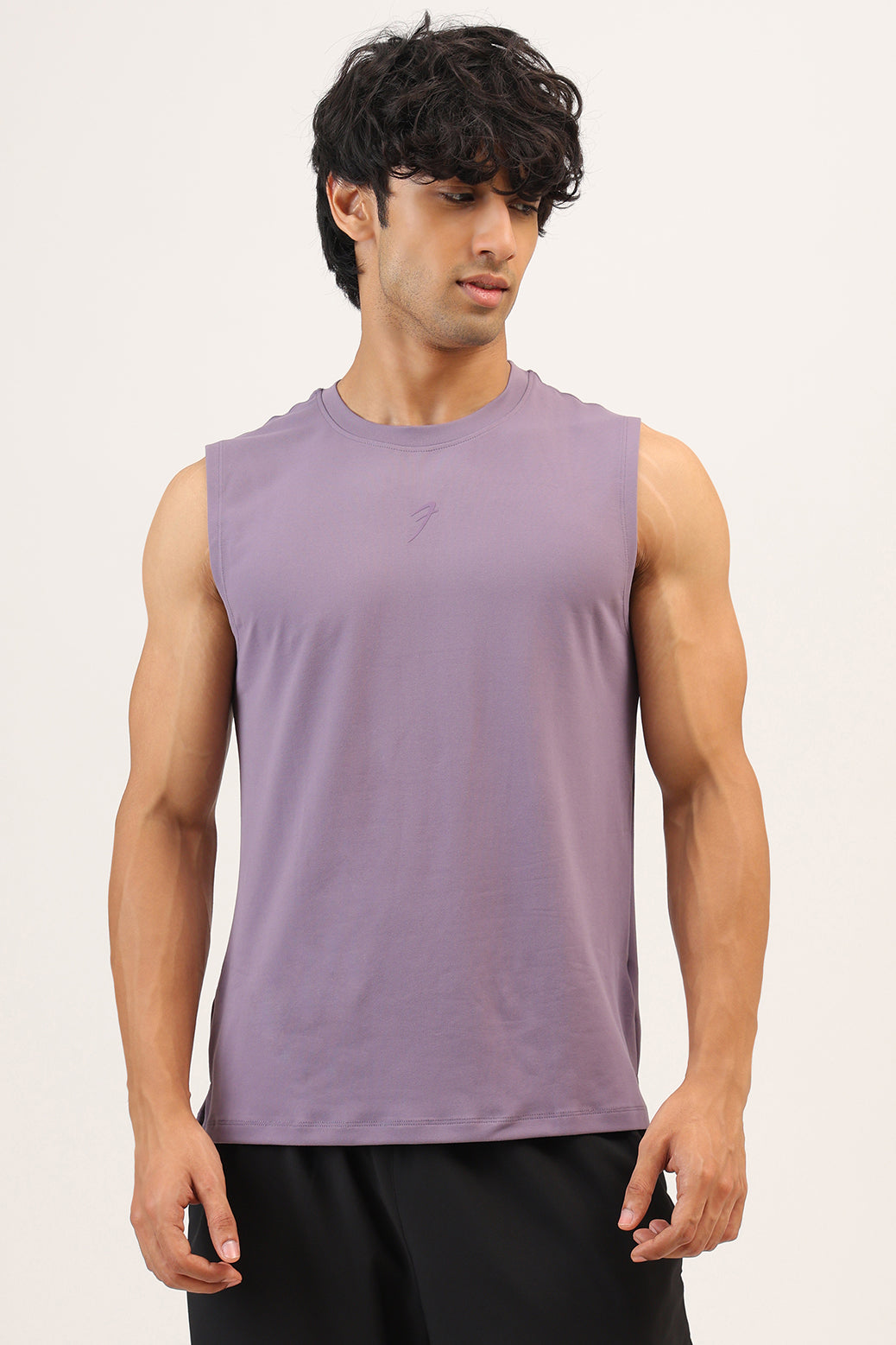 Essential Soft Muscle Tank Purple