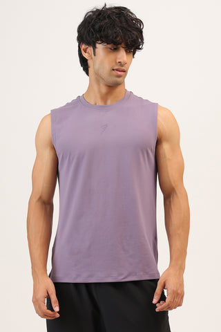 Essential Soft Muscle Tank Purple