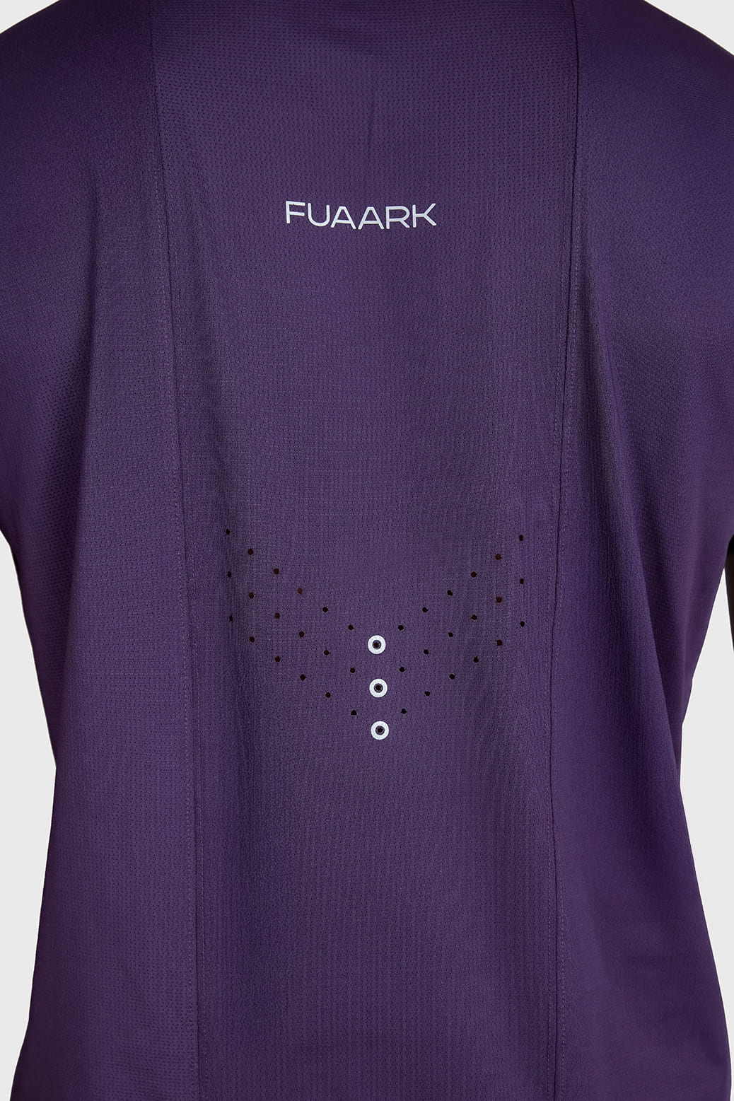Laser Cut Running T-shirt Violet