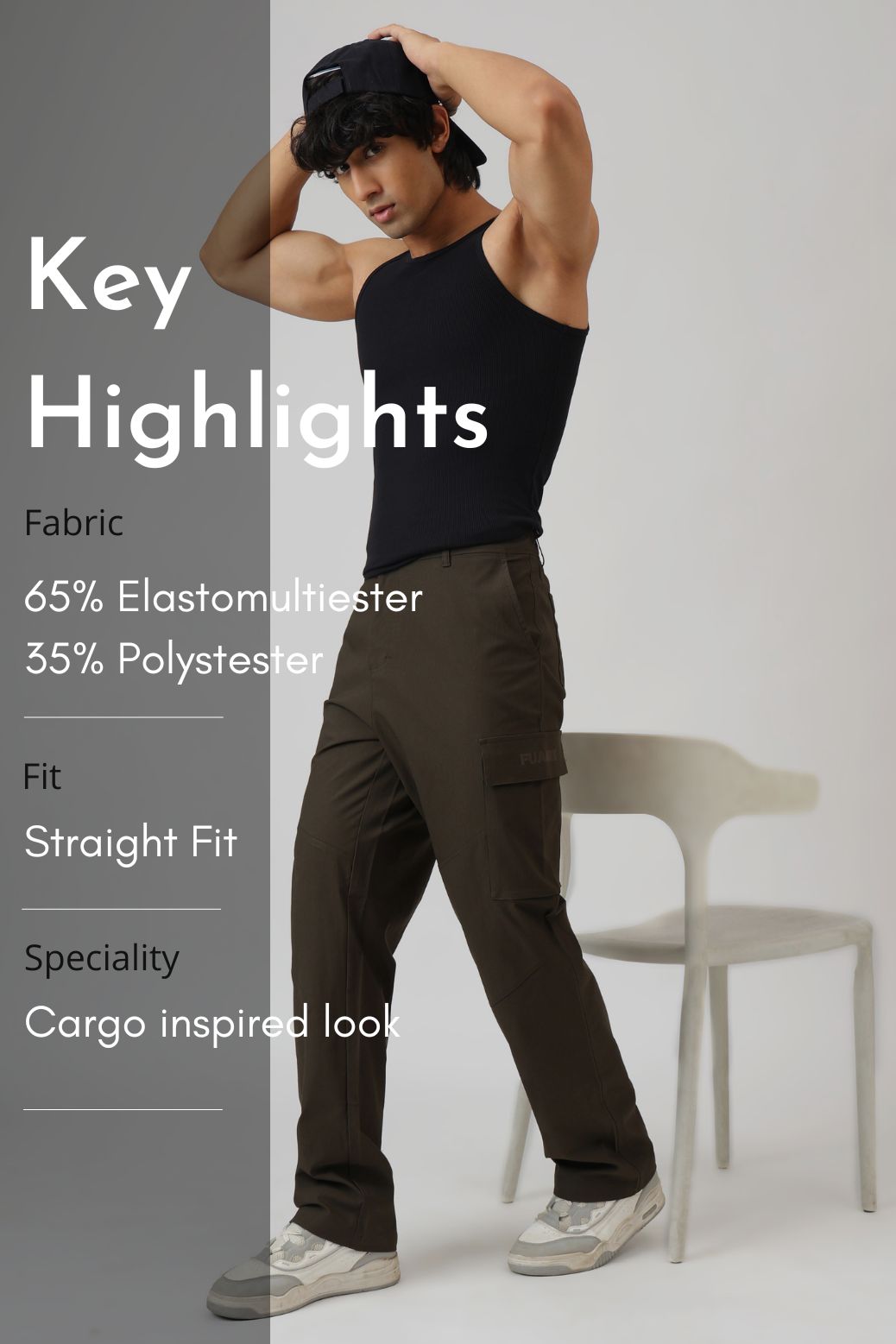 Fight Cargo Pants Military Green