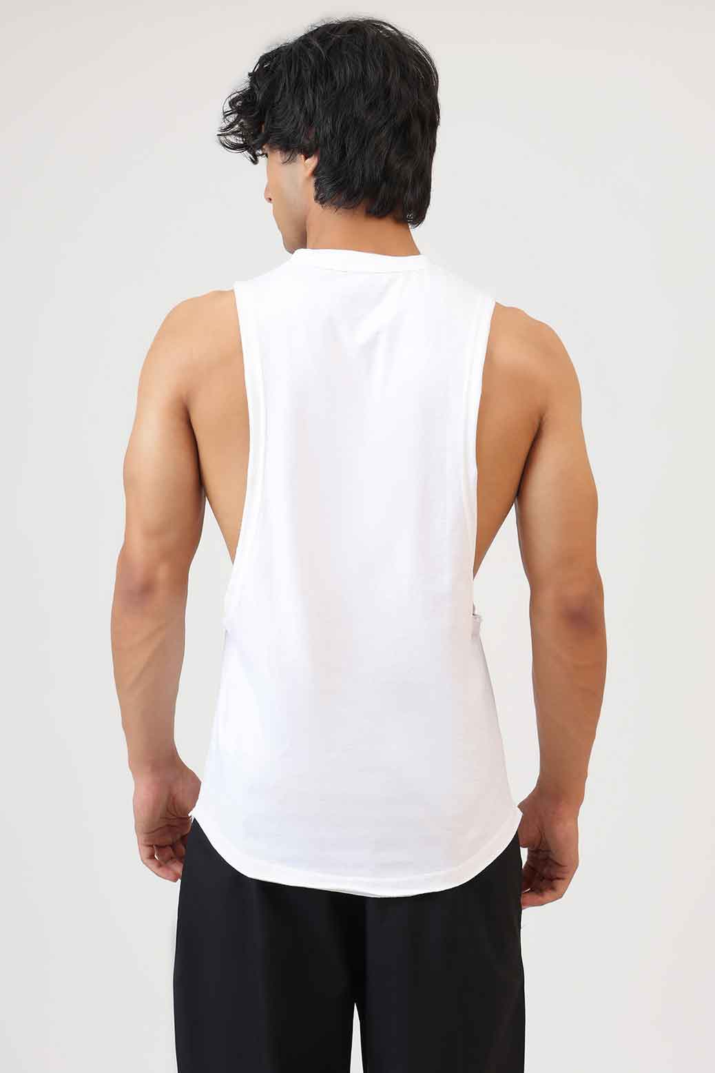 Fortis Deep Arm Tank White