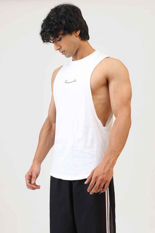Fortis Deep Arm Tank White