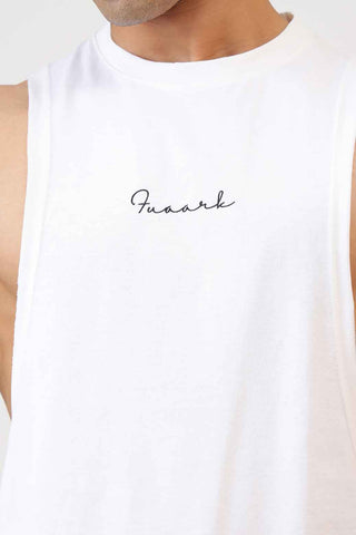 Fortis Deep Arm Tank White
